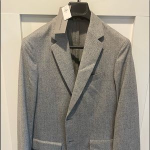 New Grey Houndstooth blazer/suit separate.  Slim fit 40R.